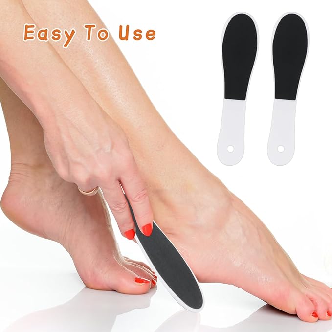 20 Pcs Foot File Callus Remover Double Side Skin Foot File Professional Foot File Pedicure Tools for Dead Skin Smoothing