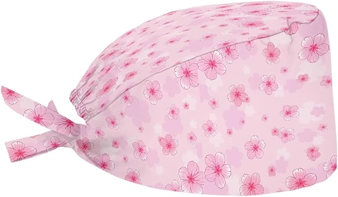 JoyLamoria Novelty Printed Cap with Sweatband Women Men Adjustable Tie Back Hats for Paiting