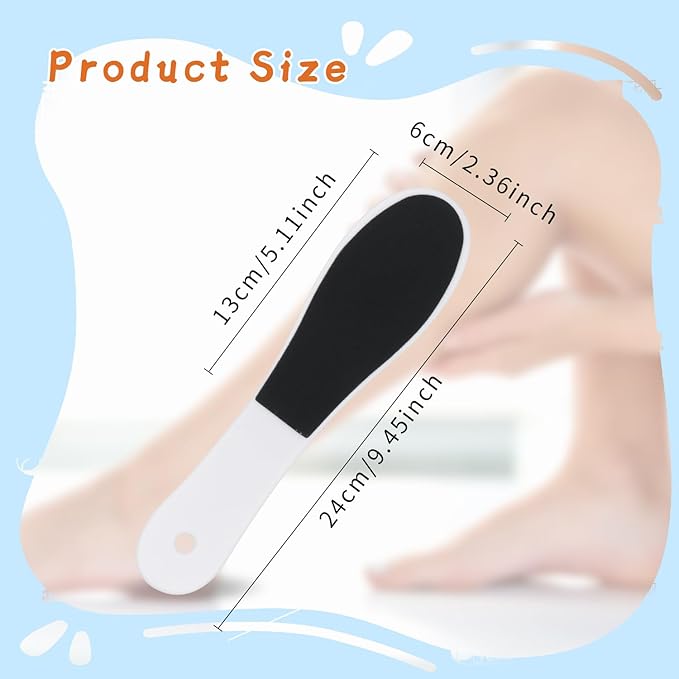 20 Pcs Foot File Callus Remover Double Side Skin Foot File Professional Foot File Pedicure Tools for Dead Skin Smoothing