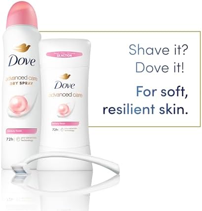 Dove Advanced Care Antiperspirant Deodorant Stick Beauty Finish for Helping Repair Skin Barrier After Shaving, with 72-Hour Sweat & Odor Protection, 2.6 oz (Pack of 2) - Image 6