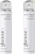 Doctor Aromas Premium Air & Room Spray – Jasmine & Musk Long-Lasting Fragrance for Home, Bedroom or Bathroom – Powered by Everspray Tech (Pack of 2, Glamour)