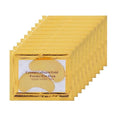 “24K Gold Eye Patches for Radiant, Youthful Eyes – Collagen & Hyaluronic Boost – Reduce Puffiness, Dark Circles & Wrinkles – 12 Pairs”