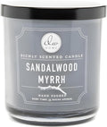 DW Home Sandalwood Myrrh Scented Candle for Home, 9 oz, Medium Single Wick Candle Jar, Up to 33H Burn Time, Luxury Scented Candle for Relaxation, Gifting, Home Decor