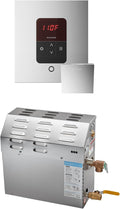 Mr Steam MS 7.5kW (7500W) Steam Shower Generator Package w/square iTempo Control in Polished Chrome