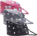 3Pcs Gourd-Shaped Working Caps with Upgrade Sweatband Adjustable Hats Head Cover for Women/Men
