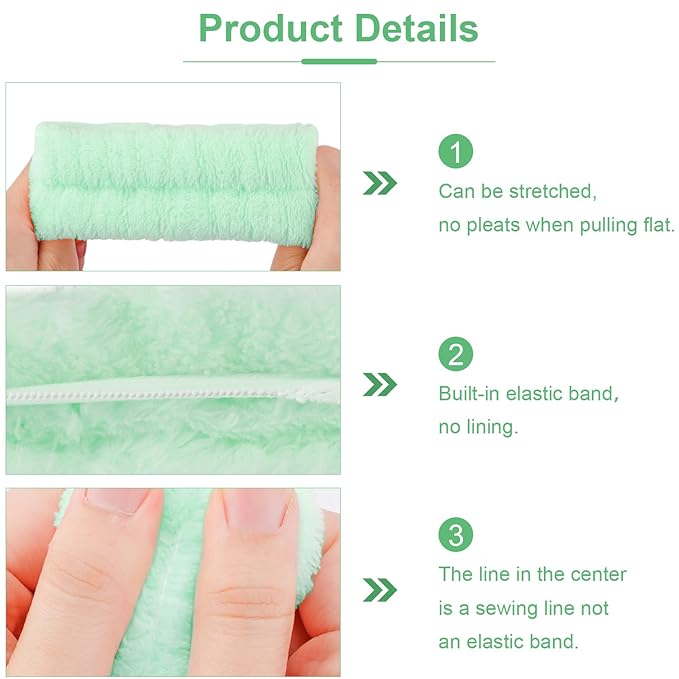 Chanaco Headband for Washing Face (Green)