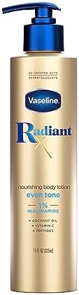 Vaseline Radiant X Even Tone Nourishing Body Lotion for Dark Spots 11oz by Vaseline