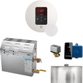 Mr Steam MS 15kW (15000W) Steam Shower Generator Package w/round iTempo Control in White