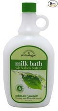 Village Naturals Bath Milk Bath Ultra-Moist White Tea & Jasmine 28 Ounce (828ml) (6 Pack)
