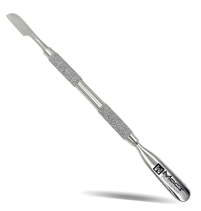 cuticle pusher – (A10) cuticle pusher tool Stainless Steel Nail Care Tool for Manicure & Pedicure – Dual End Nail Cleaner, Cuticle Remover, Cuticle Trimmer, Cuticle Scraper, for Home & Salon