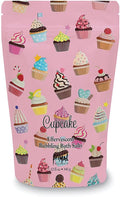 Primal Elements Detoxifying Sea Salt Soak, Bubbling Aromatherapy Salts, Cupcake, 12 oz Resealable Bag