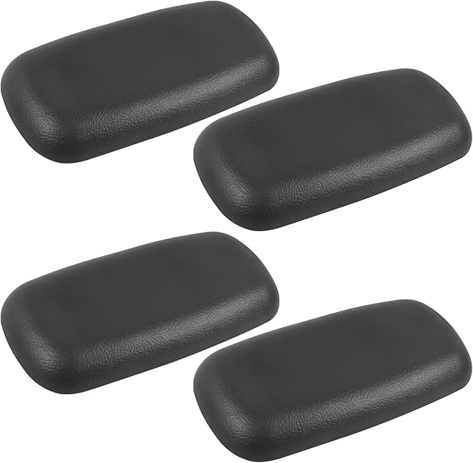 4 Pack Hot Tub Compatible with Master Spas Pillow - Generic Charcoal Grey Flat Pillow Starting in 2009 HTCP8-05-0094 / X540720 / MASX540720