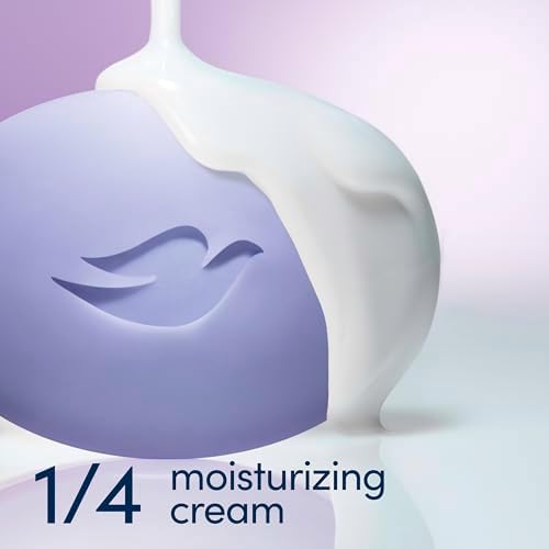 Dove Beauty Bar Gentle Cleanser Anti-Stress Cream Bar Moisturizes To Calm Skin Gentle Bar Soap Cleanser Made With 1/4 Moisturizing Cream 72 pack - Image 6