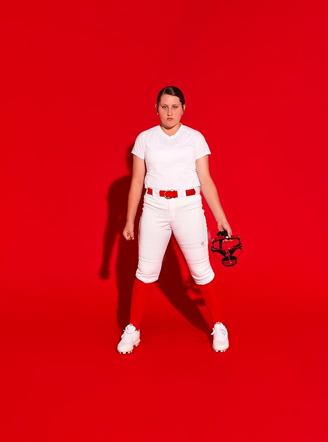 RIP-IT Original Defense Softball Face Mask, Lightweight, Protective Fielder's Softball Face Shield with Ponytail Strap & Soft Foam Padding