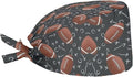 JoyLamoria Novelty Printed Cap with Sweatband Women Men Adjustable Tie Back Hats for Paiting