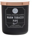 DW Home Warm Tobacco Pipe Scented Candle for Home, 9 oz, Copper Lid Single Wick Candle Jar, Up to 33H Burn Time, Luxury Scented Candle for Relaxation, Gifting, Home Decor