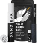 SandBar Callus Remover File for Hands - Durable Aluminum Tool for Callus Care and Dead Skin Removal - Includes Nourishing Salve - Ideal for Athletes, Climbers, and Gym Enthusiasts