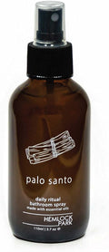 Hemlock Park Palo Santo Room & Linen Spray | Botanical Mist Crafted with Essential Oils | 4 oz Glass Bottle
