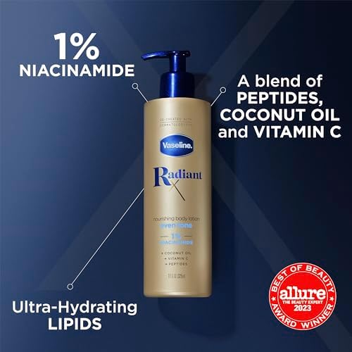 Vaseline Radiant X Even Tone Nourishing Body Lotion for Dark Spots 11oz - Image 4