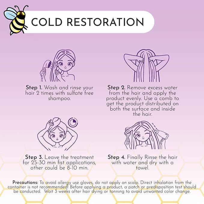 Japanese BTX Hair Mask for Damaged Hair B-TOX – Collagen & Keratin Treatment with Beeswax & Seaweed, Anti-Frizz, Protein Repair, Formaldehyde-Free,16.9 oz | Collagen & Keratin