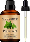 Peppermint Essential Oils, 60ML Pure and Natural Essential Oil for Aromatherapy Diffuser - Peppermint /2 Fl Oz