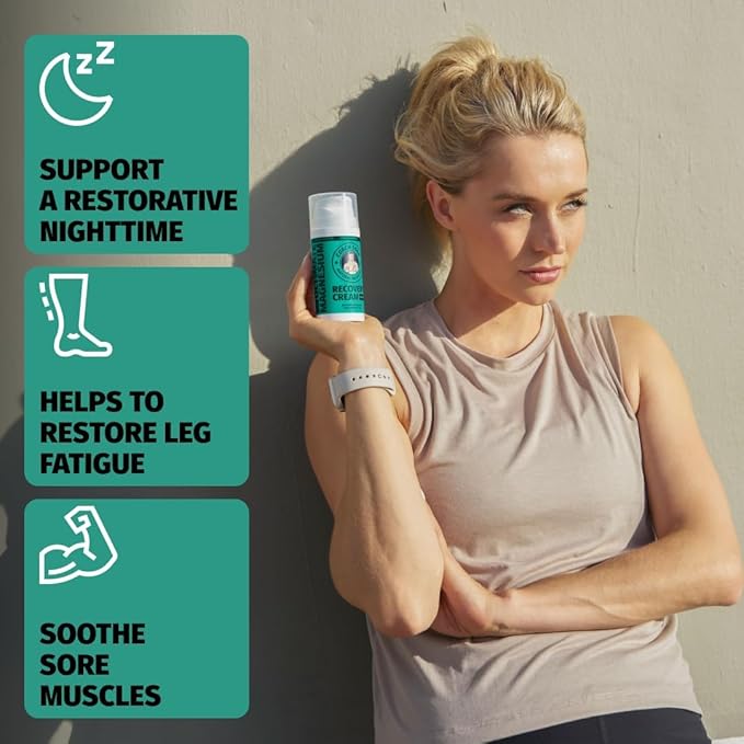 Coach Soak Magnesium Lotion with MSM - Magnesium Chloride & Menthol - Non-Greasy Alternative to Epsom Salt Lotion and Cream - Apply Before Sleep for Feet, Leg Cramps & Body - Cooling Menthol 3.4oz
