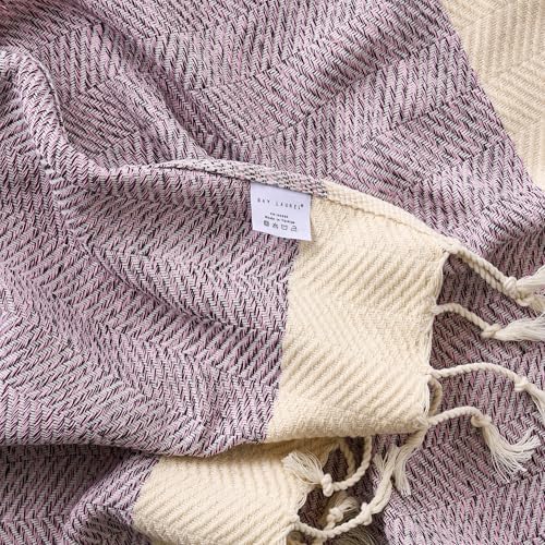 BAY LAUREL Turkish Hand Towel – Pack of 2 | Soft & Absorbent Decorative Towels for Bathroom, Hand, Face, Hair, Gym, Yoga, SPA, Kitchen & Tea | Boho Decor(Blush Pink, Herringbone 15x26 Inches(Set of 2) - Image 6