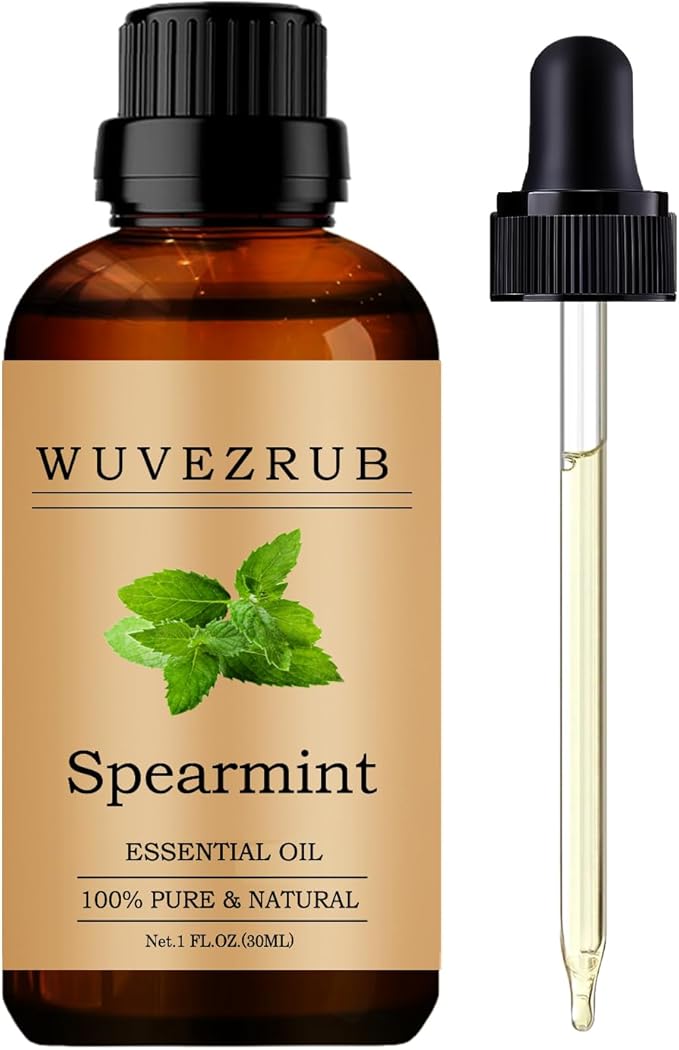 Spearmint Essential Oil, 30ML Pure Spearmint for Aromatherapy Diffuser - 1 Fl Oz