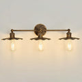 ZGLAOJT 3 Light Vintage Vanity Light Oil Rubbed Bronze Bathroom Light Fixtures Over Mirror.