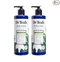 Dr Teal's Body Lotion Moisture Rejuvenating Eucalyptus & Spearmint, 16 fl oz Pack of 2