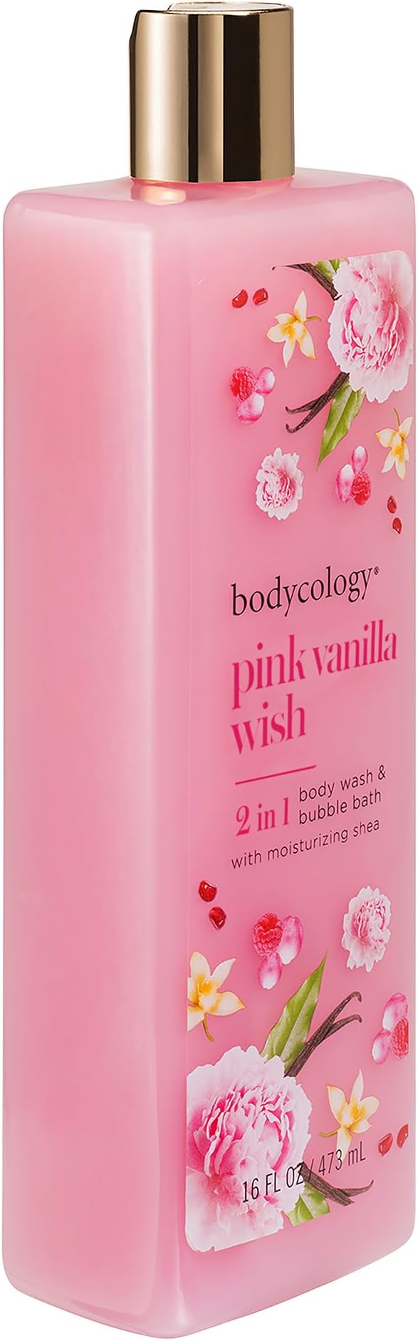 Bodycology Pink Vanilla Wish Body Wash Women 16 oz