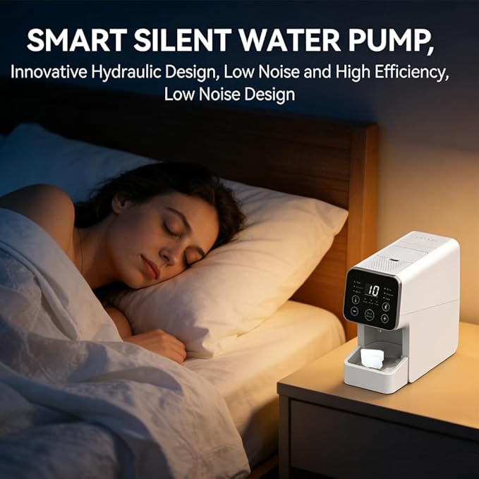 Hot Face Towel Heater Machine, Hot Towel Warmer, Hot Towel Dispenser, 55°C Constant Temperature, Auto Heating & Dispensing, Smart Voice Alerts, White, Included 50 Compressed Towels