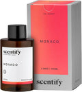 Scentify Monaco Aroma Oil Refill Scent for Oil Diffusers - Saffron, Jasmine, Amber, Cedar Scents - Luxurious Relaxing Aromatherapy Diffuser Fragrance 100ml, 3.38 oz