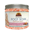 OKAY Foot Soak Detox Salt - Foot Soaking Salts for Dry Cracked Feet with Tea Tree Oil and Lavender Oil, Foot Bath, Pedicure Soak, Great for Men and Women, Athletes - 20 oz (Pack of 1)