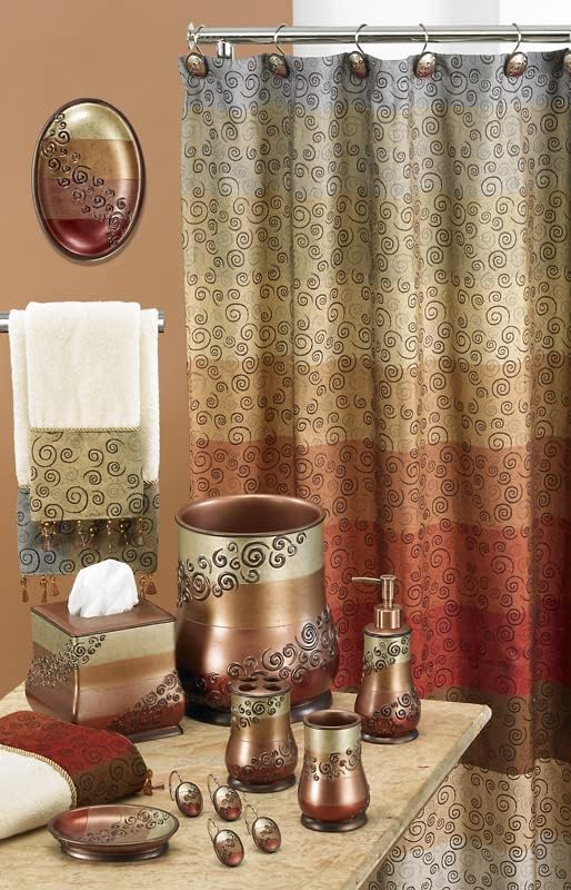 Zahari Home Miramar 3 Piece Bath Towel Set - Modern Decor, Unique Design, Multi Color Towel Set - Image 3