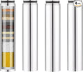 4 Pack Upgrade Replacement Filters Compatible with Cobbe Handheld Shower Head, Water Filter For Water Softening, Removes Chlorine, 304 Stainless Steel