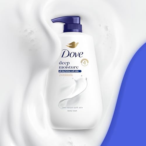 Dove Body Wash Body Wash Deep Moisture 30.6 oz Pump, Sulfate Free - Image 5