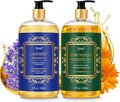 Pjordo 2 Pack Body Massage Oil for Massage Therapy, Sore Muscle Arnica Oil & Lavender Massage Oil for Pain Relief, Massage Relaxing Oil for Soothing Joint & Muscle, Mothers Day Gifts for Women Her