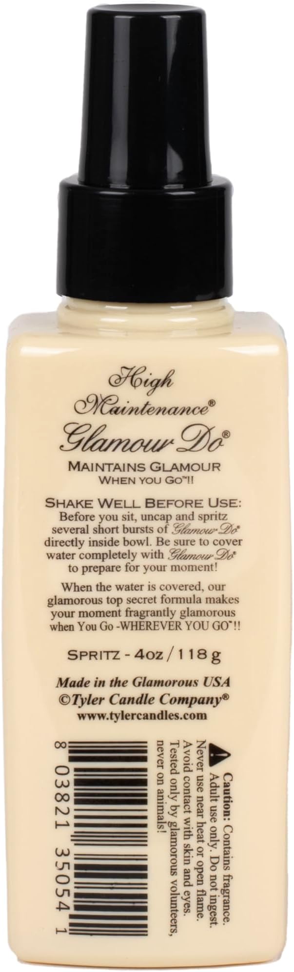 TYLER Diva Glamour Do Bathroom Spray, 4 oz