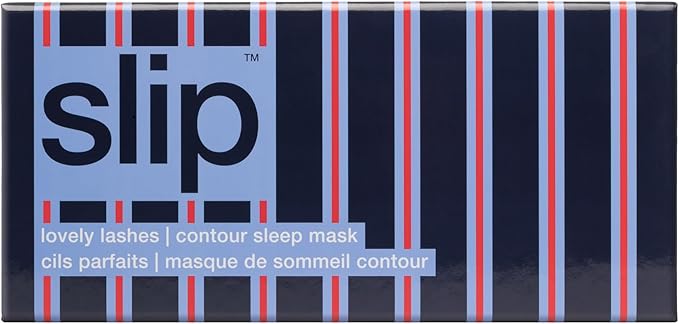 slip Pure Silk Contour Sleep Mask: Protect Your Delicate Lashes with Our Innovative, Lash-Friendly Design. Experience Uninterrupted Beauty Sleep with Slipsilk™ Comfort, 1 Contour Mask, Rest Day