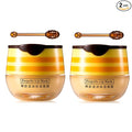 2 PCS Bee Lip Balm Honey Pot,Honey Propolis Lip Mask Moisturizing Moisture Nourishing Dry & Chapped Lips