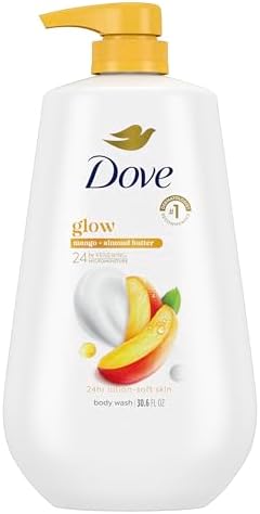 Dove 24hr Glow Lotion Body Wash, Mango & Almond Butter, 30.6 oz by Dove