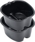 Foot Bath Foot Soaking Bath Basin Extra Large Foot Soaking Tub Bath Basin Pedicure Bowl for Home Spa Treatment Pedicure and Massager Dead Skin Remover
