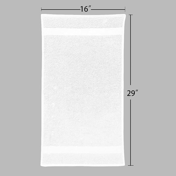 Fromm ColorSafe 100% Cotton Bleach Proof Salon Hair Towels for Hairstylists, Barbers, & Spa, 16" by 29", Absorbent Stain Resistant Towels for Drying All Hair Types, Color Safe Towels, White 6-Pack