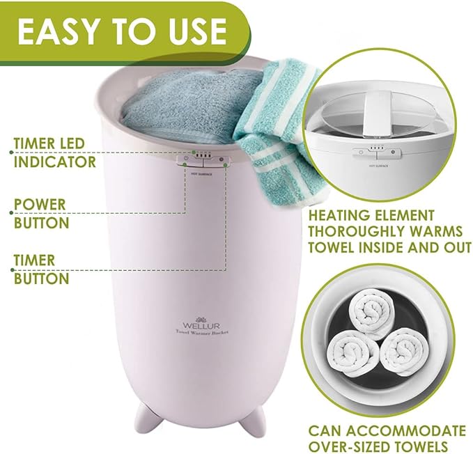 WELLUR - Towel Warmer Bucket (X-Large)