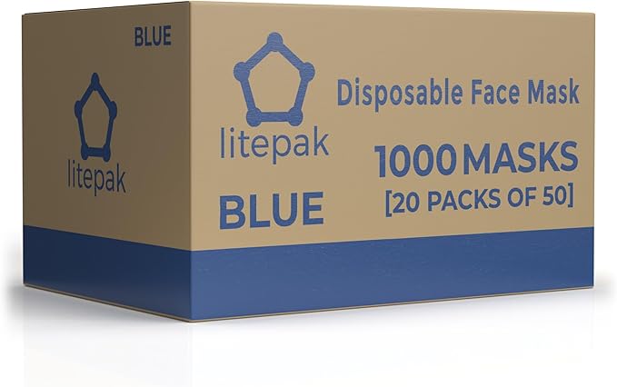 Disposable Face Masks - 1,000 PCS - for Home & Office
