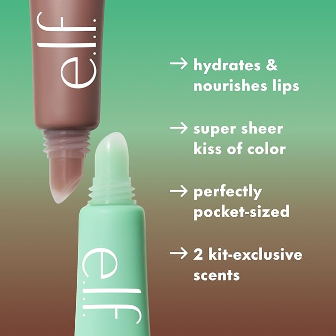 e.l.f. Squeeze Me Lip Balm, Moisturizing Lip Balm for A Sheer Tint of Color, Infused with Hyaluronic Acid, Vegan & Cruelty-Free