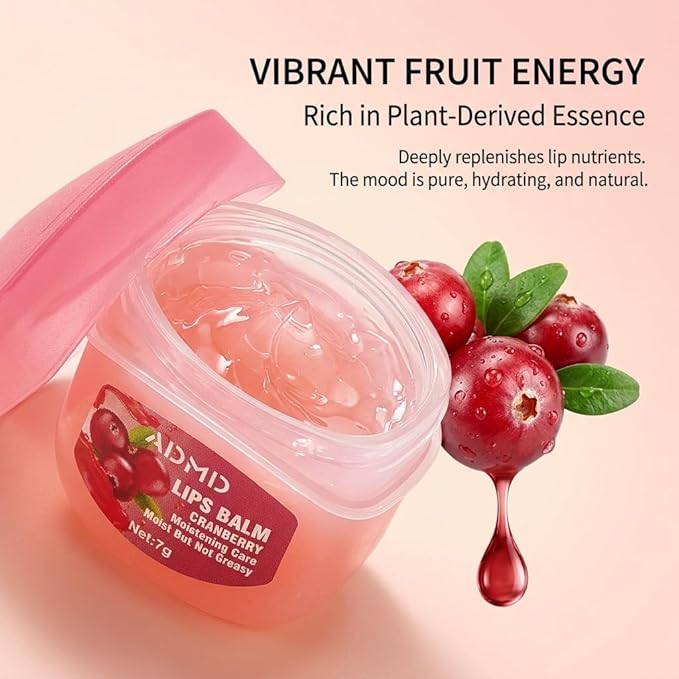 8 Packs Fruit Flavor Mini Lip Balm Set, 8 Pack Fruit Lip Balm for Dry Chapped Lips, Small Lip Balm Bulk Moisturizing, Cute Lip Care Products, Long Lasting Hydration, Mini Chapstick Set