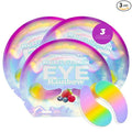 Vitamasques Multivitamin Rainbow Eye Pads 3-Pack - Hydrating and Firming - Korean Skin Care Reduce Fine Lines, Puffiness, Wrinkles & Dark Circles