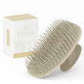 ecoed Scalp Massager Shampoo Brush,Scalp Scrubber for Dandruff Removal, Scalp Care Hair Brush Wet & Dry detangler for Men and Women. (Grey, 1pc- Soft for Short & Medium Hair)